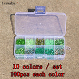 1000pcs 4mm Austria Crystal Beads Bicone Stone Jewelry Findings Glass