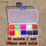 1000pcs 4mm Austria Crystal Beads Bicone Stone Jewelry Findings Glass