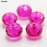 10*12mm 70pcs Rondelle Austria Crystal Glass Beads for Jewelry Making