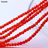 Red 2mm Bicone Austria Crystal Beads Glass Beads for DIY Jewelry Making