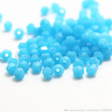 650pcs 3mm Bicone Austria Crystal Beads Glass Beads Spacer DIY Jewelry Making