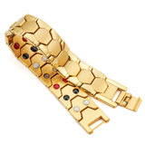 Italian Style 18mm Magnetic Bracelets Stainless Steel Biker Jewelry