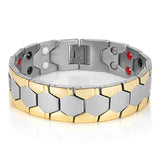 Italian Style 18mm Magnetic Bracelets Stainless Steel Biker Jewelry