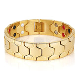 Italian Style 18mm Magnetic Bracelets Stainless Steel Biker Jewelry