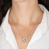 Italian To My Daughter Pendant Necklace Christmas Gift