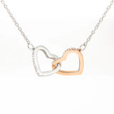 Italian To My Daughter Pendant Necklace Christmas Gift