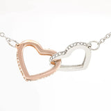 Italian To My Daughter Pendant Necklace Christmas Gift