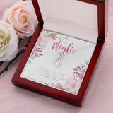 Italian To My Wife Necklace Gift Women Birthday Girls Couple I Love You