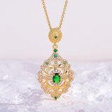 Italian Craftsmanship Gold-Plated Brushed Necklace