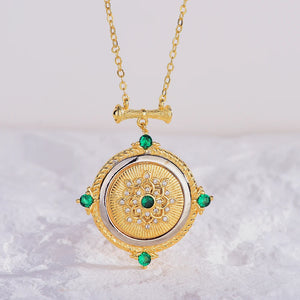 Italian Craftsmanship Gold-Plated Brushed Necklace