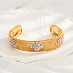Adjustable Rings and Cuff Bangles Set - Silver Jewelry for Women