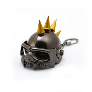 PUBG Level 3 Helmet Keychain Holder Men Valentine Chaveiro