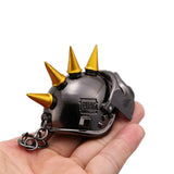 PUBG Level 3 Helmet Keychain Holder Men Valentine Chaveiro