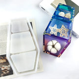 J60E Coffin Storage Box Epoxy Resin Mold Organizer Rack