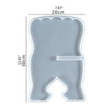 J60E Folding Book Stand Silicone Mold Vintage Bookshelf Organizer