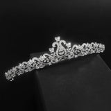 Zircon Wedding Party Bridal Crown, Wedding Head Jewelry