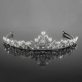 Zircon Wedding Party Bridal Crown, Wedding Head Jewelry