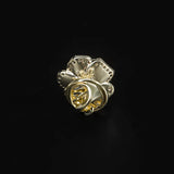 Crystal Camellia Brooch Rhinestone Rose Pin Coat Jewelry
