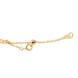 S925 Silver Necklace Women Pearls O-Shape Chain Arc Pendant