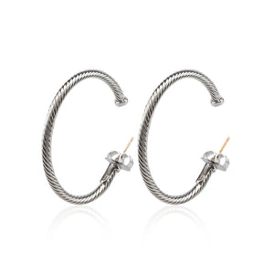 Hoop Earrings Classic Jewelry Round Ladies Earrings