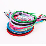 Adjustable Woven String Friendship Bracelet Men Women Jewelry