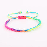 Adjustable Woven String Friendship Bracelet Men Women Jewelry