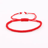 Adjustable Woven String Friendship Bracelet Men Women Jewelry