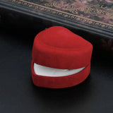 Velvet Heart Jewelry Display Box - Earring Storage Case