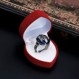 Velvet Heart Jewelry Display Box - Earring Storage Case