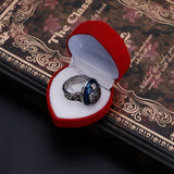 Velvet Heart Jewelry Display Box - Earring Storage Case