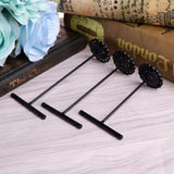 Arrival 3 Pcs Alloy Earrings Display T-Shape Stand Showcase