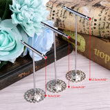 Arrival 3 Pcs Alloy Earrings Display T-Shape Stand Showcase