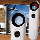 Acrylic Magnifier Reading Magnifying Glass Lens Jewelry Loupe LED Light