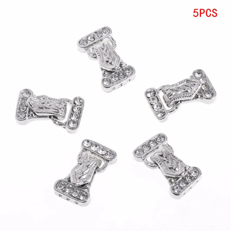5Pcs Magnetic Jewelry Clasps 3 Strand For Necklace Bracelets