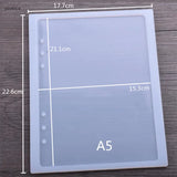 Mirror Surface Glue Drop Mold Silicone Mold DIY Crafts Notebook Shaped A5 A6 A7
