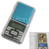 Pocket Jewelry Scale 100g 300g 500g x 0.01g 0.1g Balance Gram Digital Scale