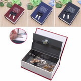 Stainless Steel Storage Box Cash Jewelry Secret Security Case Dictionary Book