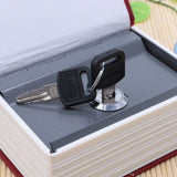 Stainless Steel Storage Box Cash Jewelry Secret Security Case Dictionary Book