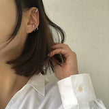 Grain Concise Style Earring Clip