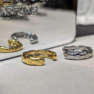 Grain Concise Style Earring Clip