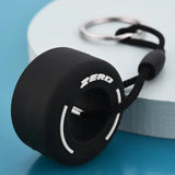 Cartoon Tyre Key Pendent Ornament Deco Automobile Bicycles Keychain