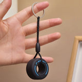 Cartoon Tyre Key Pendent Ornament Deco Automobile Bicycles Keychain