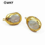 JF303 Freshwater Pearl Earrings Finding for Women