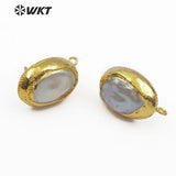 JF303 Freshwater Pearl Earrings Finding for Women