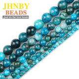 Apatites Natural Stone Round Spacers Loose Beads 15''