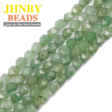 Green Aventurine 8MM Spacers Loose Beads for Jewelry Making