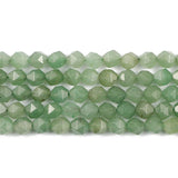 Green Aventurine 8MM Spacers Loose Beads for Jewelry Making