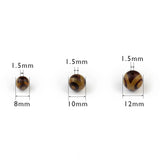 Carnelian Tibetan Dzi Eyes Beads 8/10/12mm Round Loose Beads