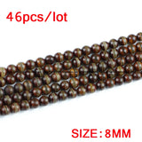 Tibetan Dzi Stripe beads 8/10/12MM Round