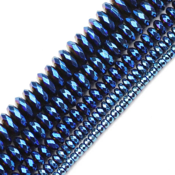 Hematite Ball Beads 3/4/6/8/10mm Natural Stone Ore Colors Loose Beads